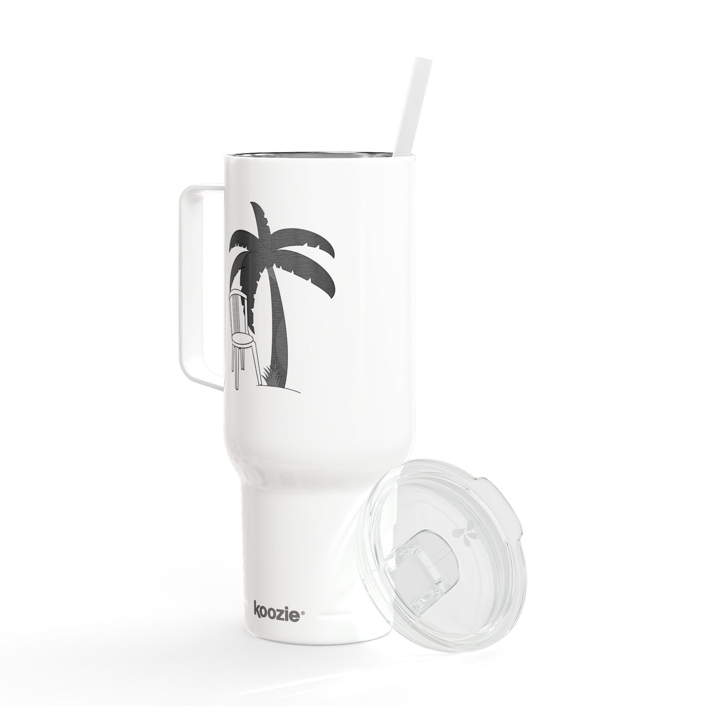 Recuerdos 40oz Insulated Tumbler with Lid - Laser Engraved