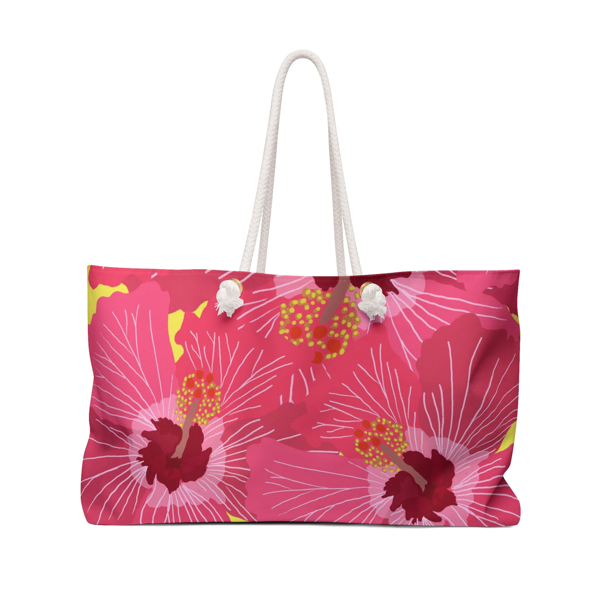 Tropical Weekender Bag with Amapola Flower Design