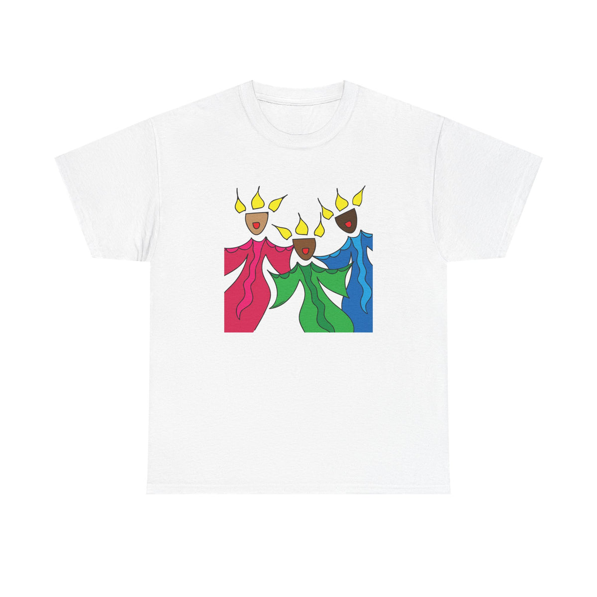 Reinas Magas Vejigantes Unisex Heavy Cotton Tee