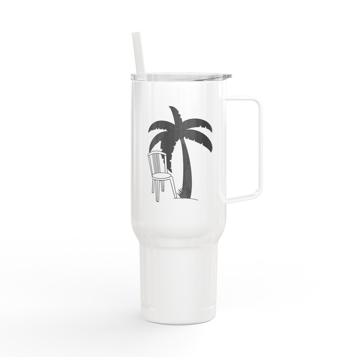 Recuerdos 40oz Insulated Tumbler with Lid - Laser Engraved